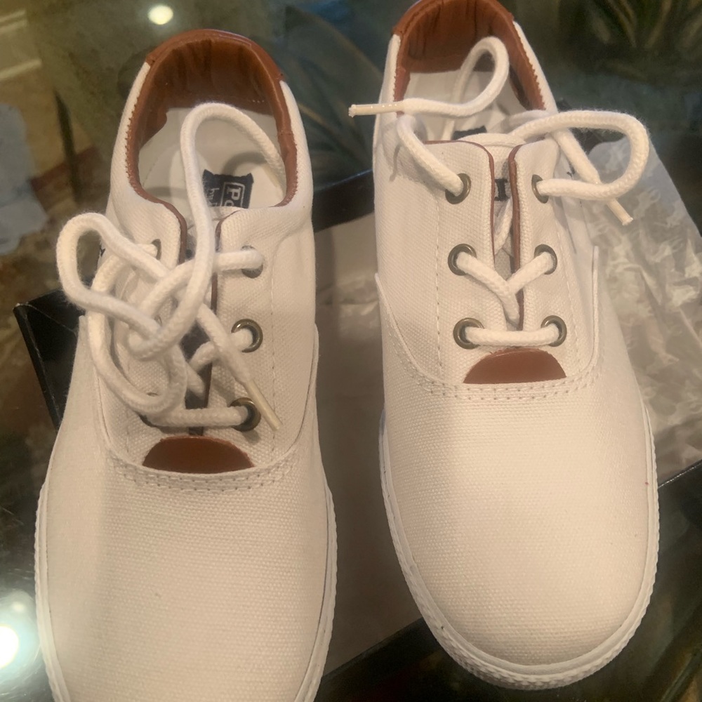 Girls Polo Ralph Lauren Tennis Shoe